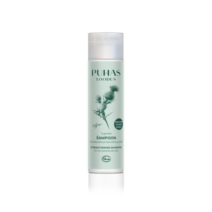 Orto Puhas Loodus tugevdav šampoon Takjas / 250ml