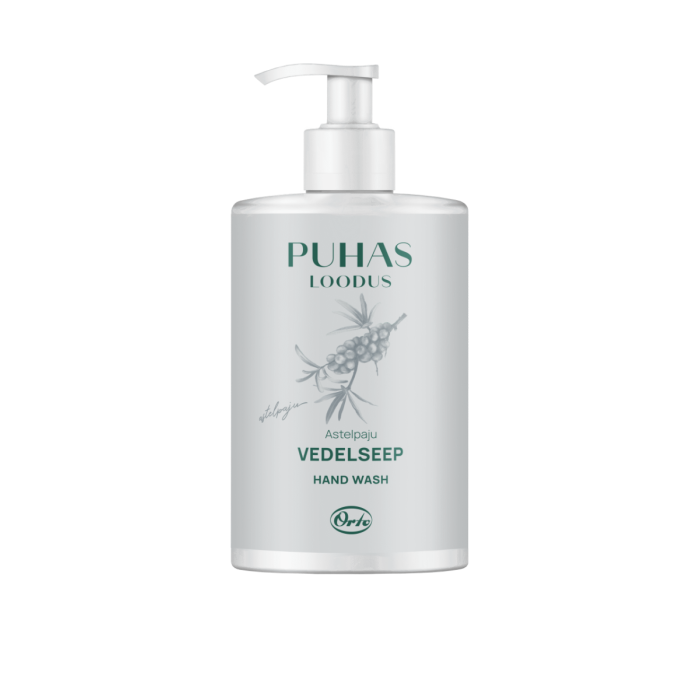 PUHAS LOODUS vedelseep Astelpaju / 500ml