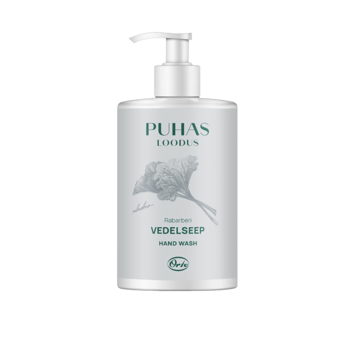 PUHAS LOODUS  vedelseep Rabarber / 500ml