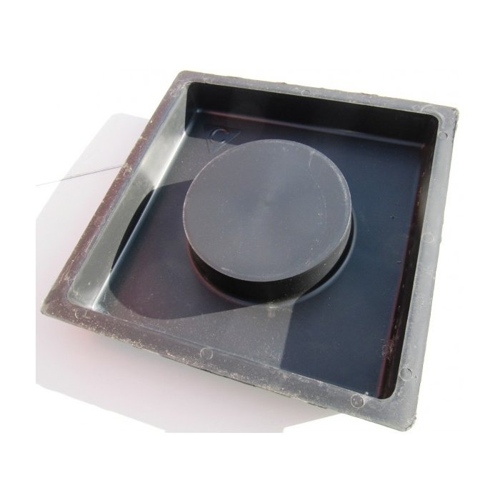 Plastvorm Plaat auguga / 30,0x30,0x4,5cm