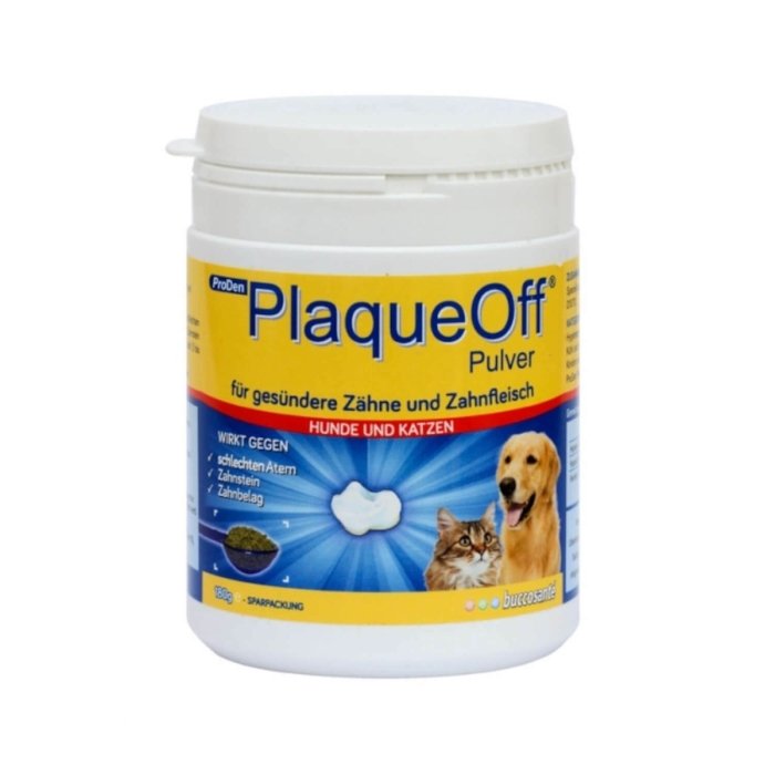 Plaque Off powder toidulisand kass / koer / 180g