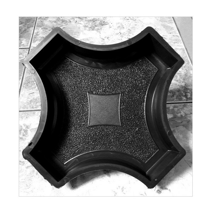 Plastvorm rist ringi vahele / 25,0x25,0x4,5 cm