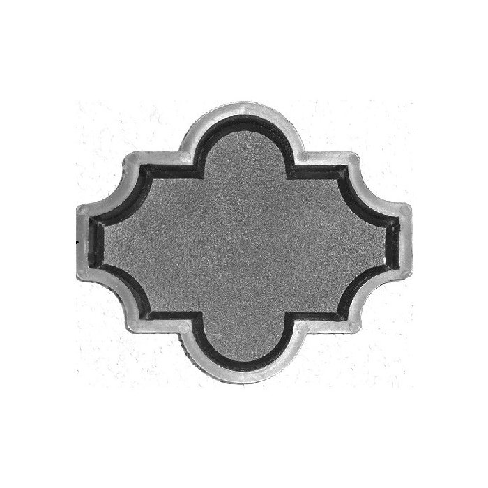 Plastvorm Ristikhein krobeline / 26,7x 21,8 x 6,0cm