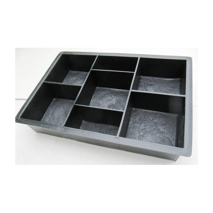 Plastvormid 7 kivile / 10x10cm ja 10x5cm sügavus 5,5cm 