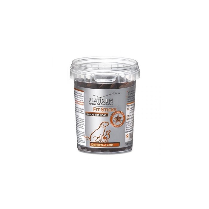 Platinum Fit Sticks maius koertele / kana + jänes / 300g