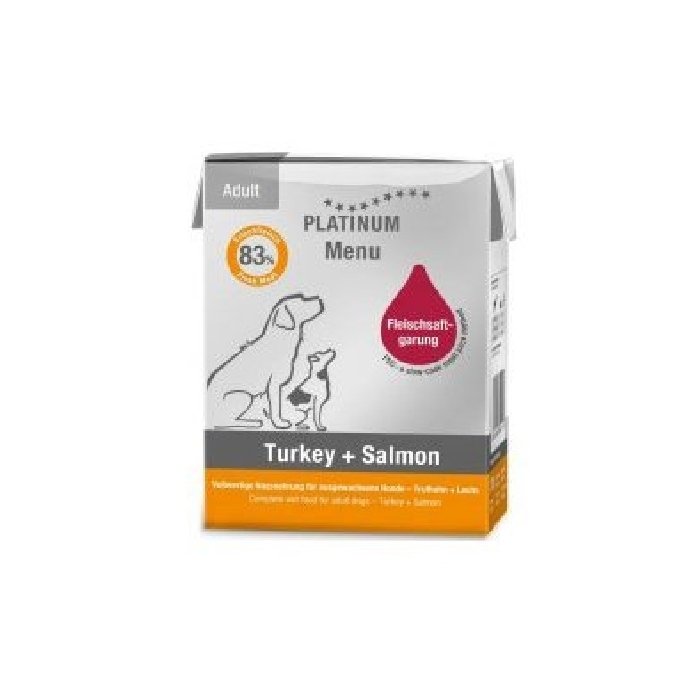 Platinum Menu märgtoit värske kalkuni ja lõhega / 90g