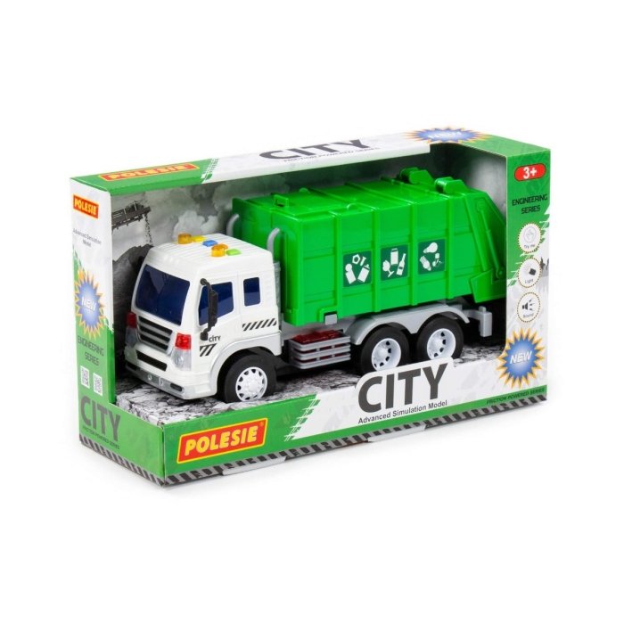 Prügiauto City / hääle ja tuledega