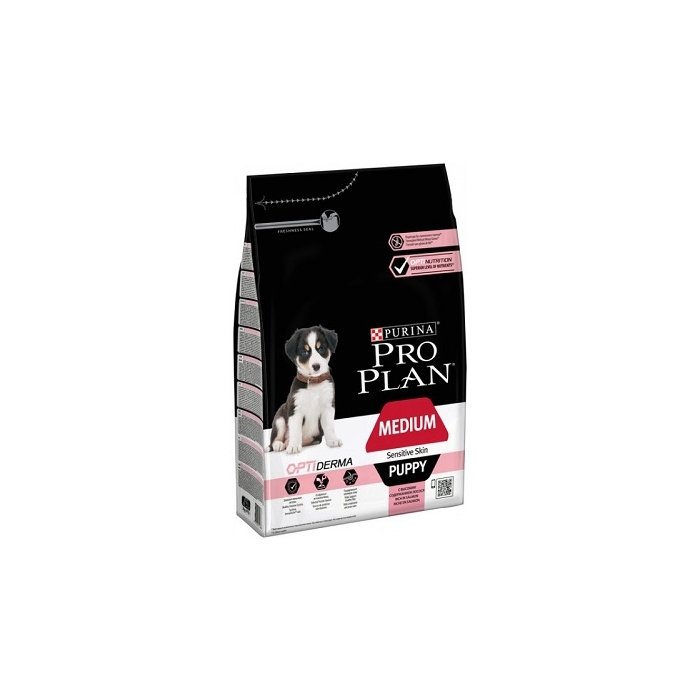 Pro Plan Medium Puppy Sensitive Skin Salmon kutsikatoit / 3kg