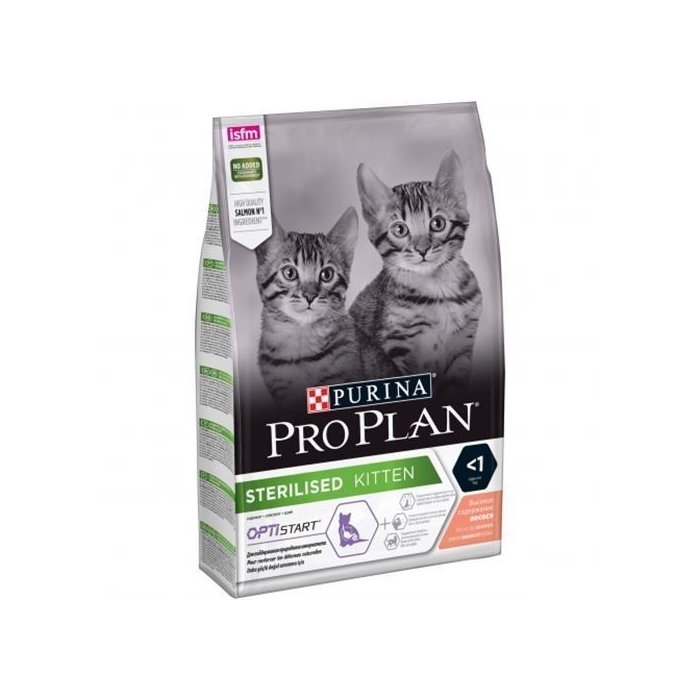 Pro Plan täissööt steriliseeritud kassipojale lõhega / 400g