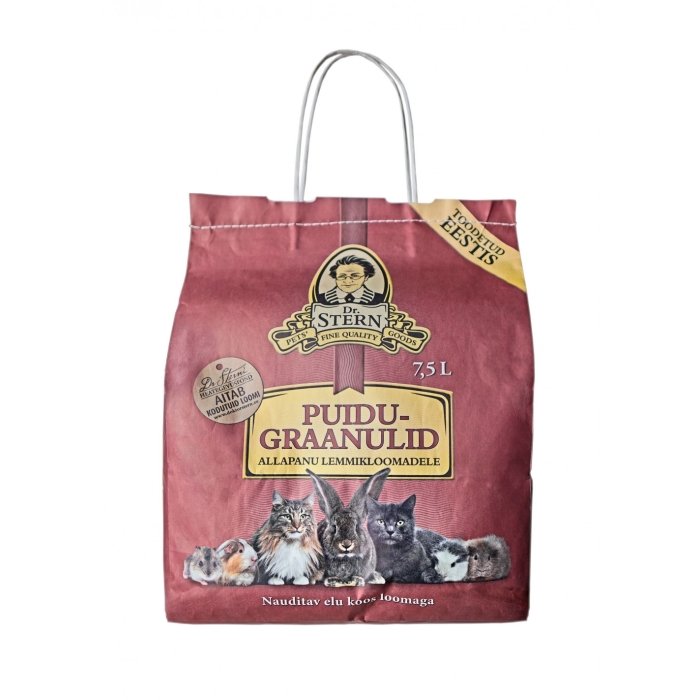 Kemikaalivaba puidugraanul lemmikloomadele / 7,5l