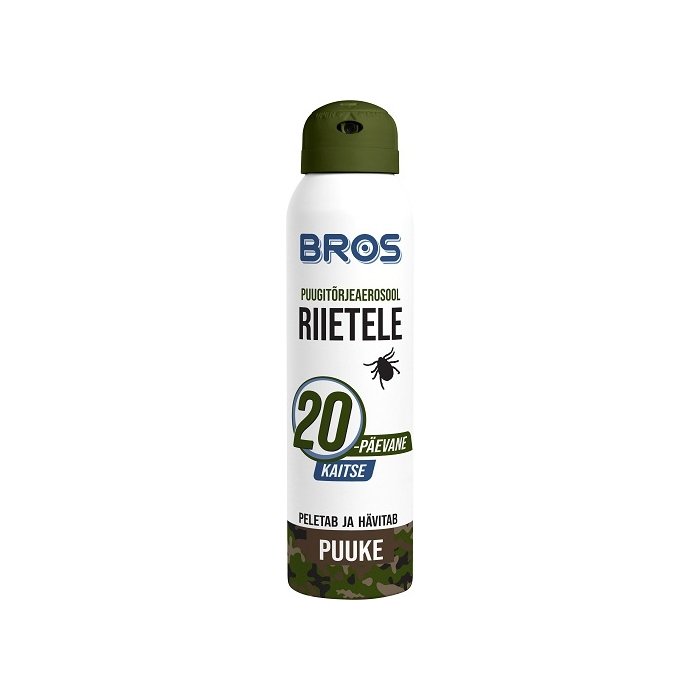 Puugitõrje riietele 20-päevane kaitse / 90ml aerosool