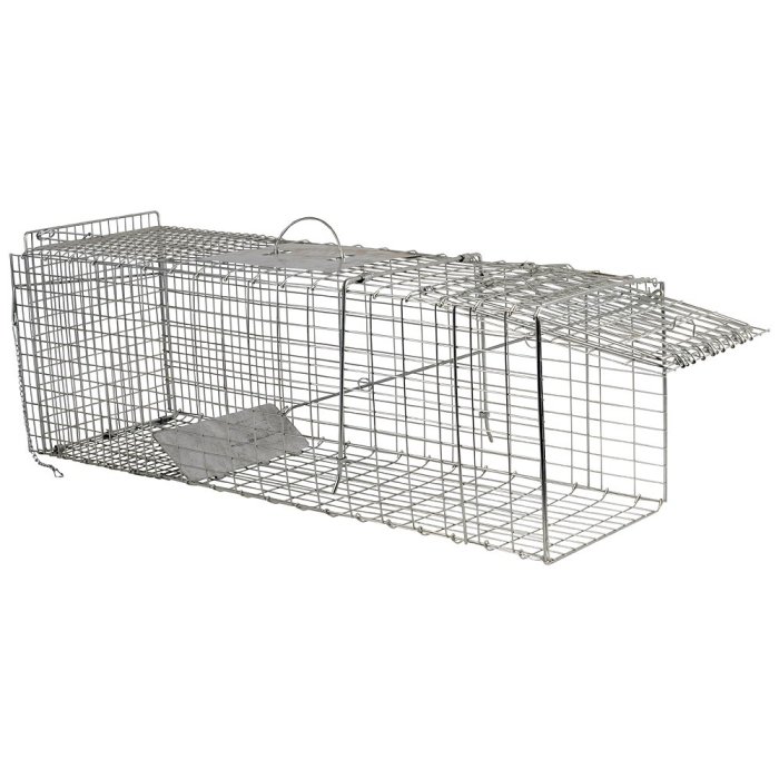 Püünis tsingitud 94x31x31cm ühe sissepääsuga / tsingitud