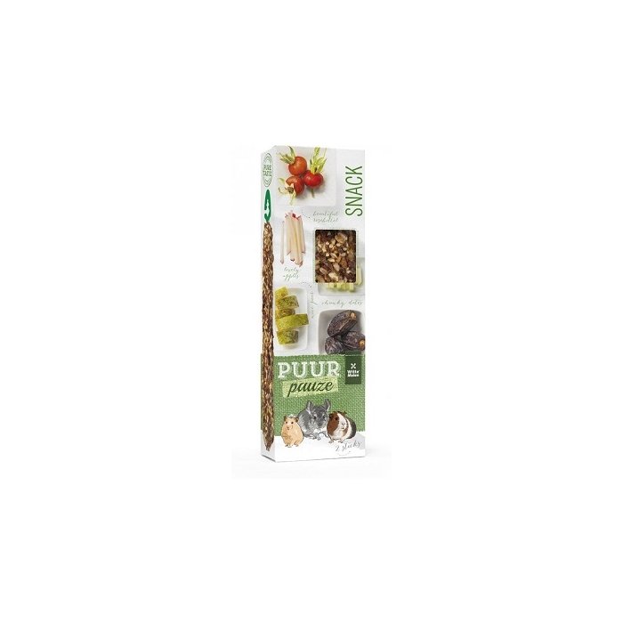 PUUR Pauze Sticks Pear/Date näriliste maius / 180g