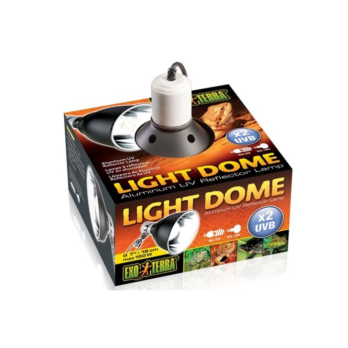 Rippuv valgusti hõõglampidele Exo Terra Light Dome / 18cm		