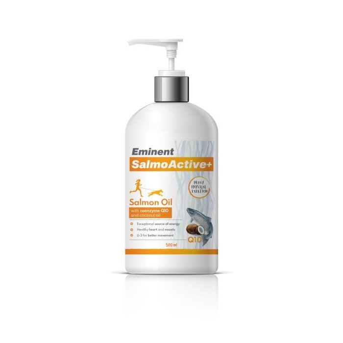 Eminent Salmo Active+ lõheõli koeensüüm Q10 / 500ml