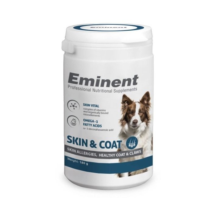 Eminent Skin & Coat toidulisand terve naha, karvkatte ja küüniste toetamiseks/ 180g