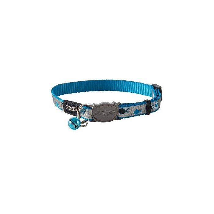 Rogz Reflectocat sinine Fish 11mm/20-31cm