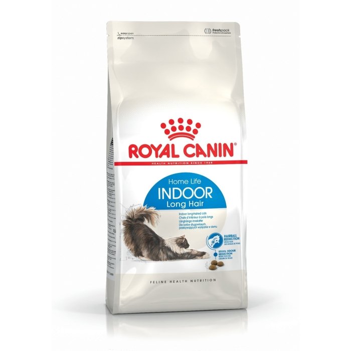 Royal Canin FHN Indoor Long Hair kassitoit / 2kg