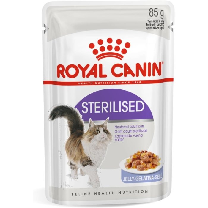 Royal Canin FHN Sterilised Jelly märgtoit steriliseeritud toakassidele 