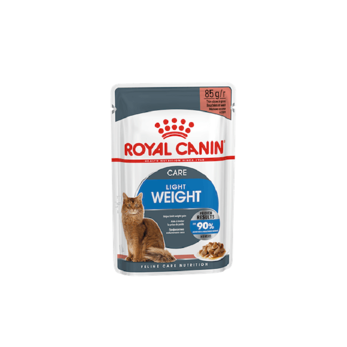 Royal Canin FCN WET Ultra Light in Gravy õhukesed lõigud kastmes / 85g