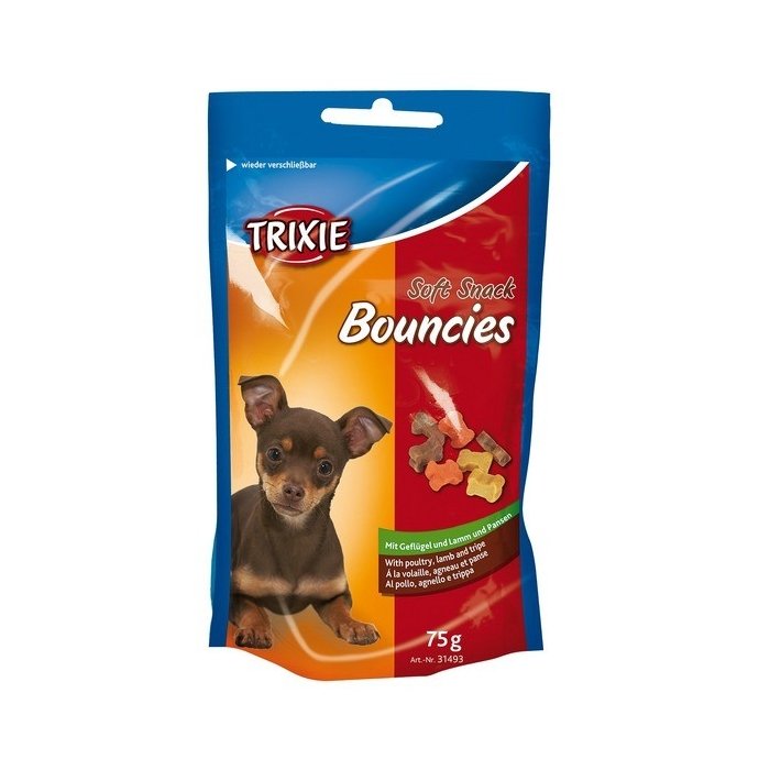 Soft Snack Bouncies, rupskid, linnu- ja lambalihaga / 75g