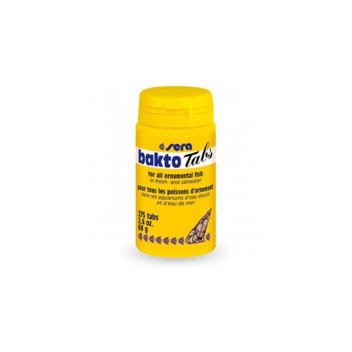 Söödatabletid magevee- ja mereveekaladele Bakto Tabs / 275tk