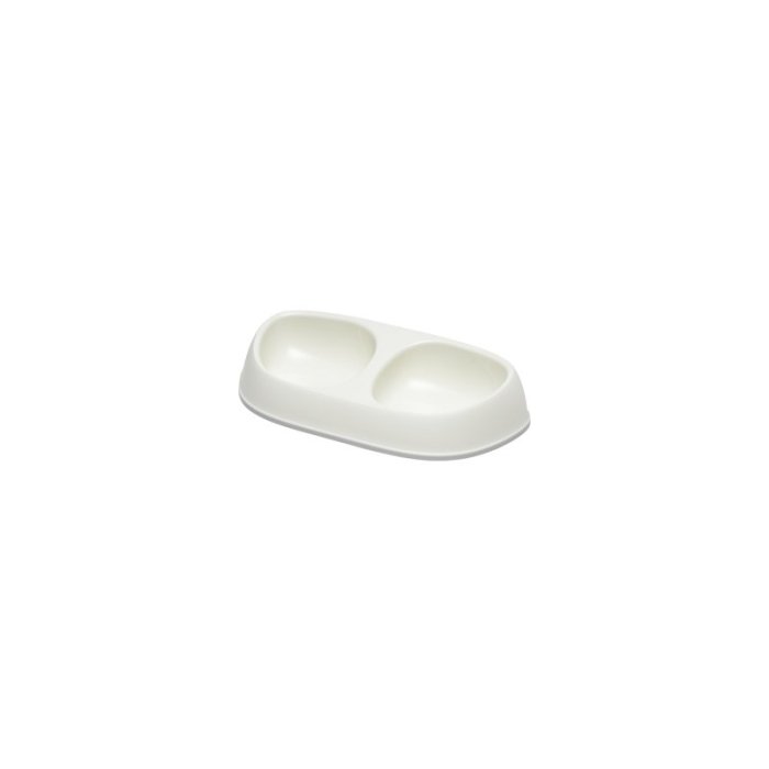 FLAMINGO söögikauss Exqi Duo, valge / 2x200ml