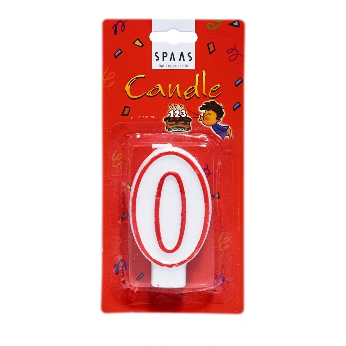 Sünnipäevaküünal "0" / 12min