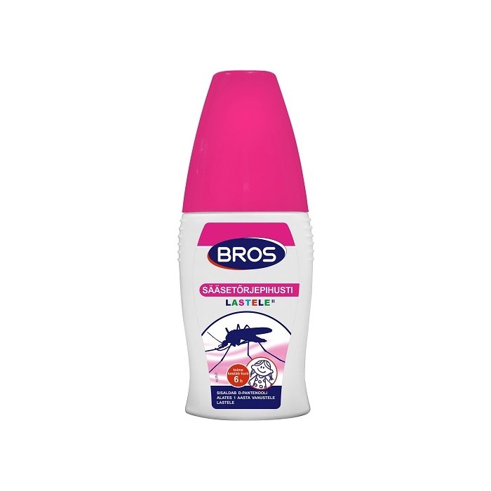 Bros spray sääse- ja puugitõrjevahend lastele / 50ml