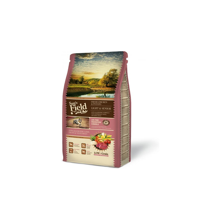 Sam's Field Light & Senior koeratoit 2.5kg