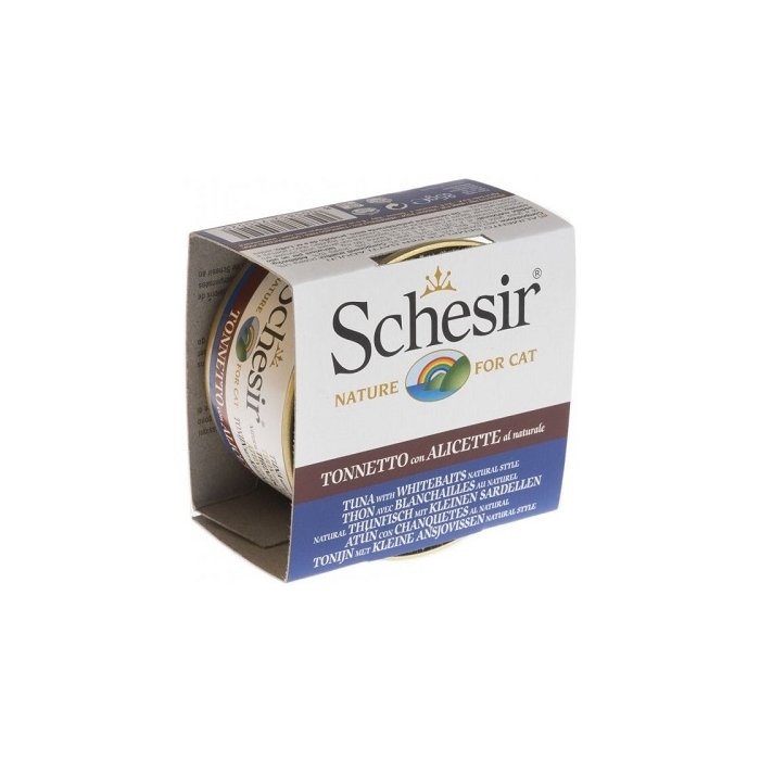 Schesir Cat kassikonserv tuunikala , kalamaimud ja riis / 85g