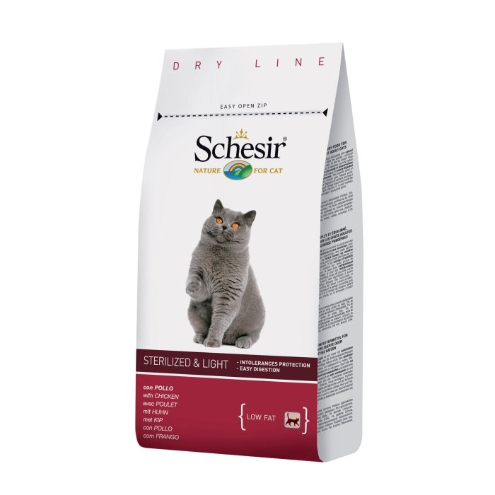 Schesir Cat steriliseeritud ja ülekaalulistele kassidele / 1,5kg /K