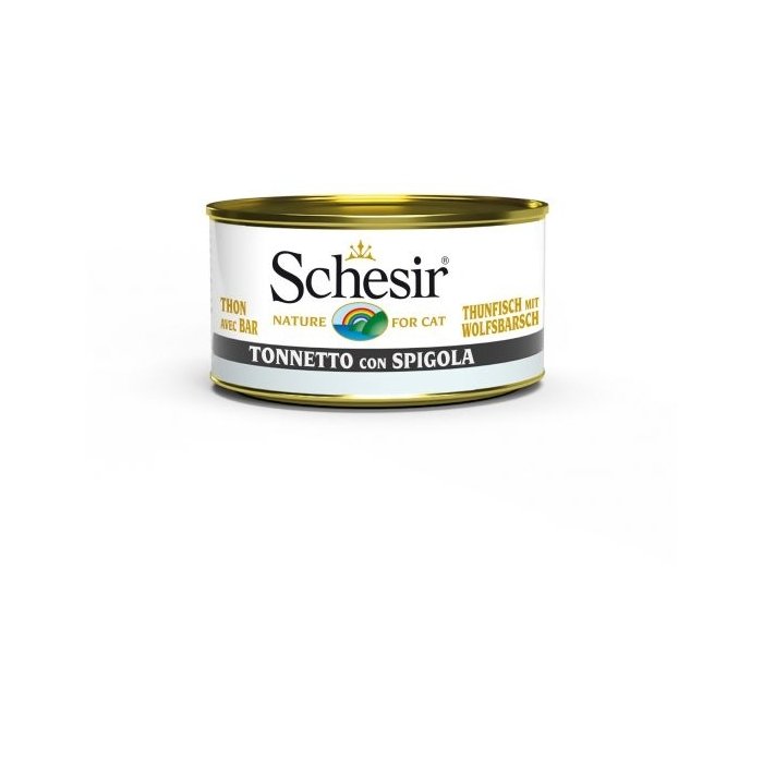 Schesir konserv kassidele / tuunikala+meriahven / 85g
