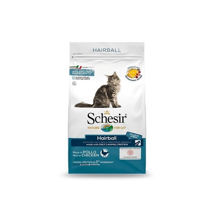 Schesir Cat kanalihaga pikakarvalistele kassidele / 1,5kg