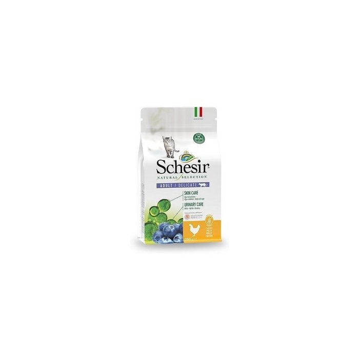 Schesir Natural Selection kuivtoit kassidele kanaga / 350g