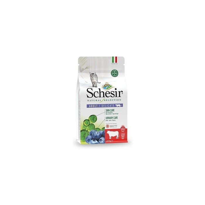 Schesir Natural Selection veiselihaga 1.4kg kuivtoit kassidele