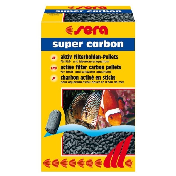 Sera Super Activ Filtreeriv süsi / 250g /K