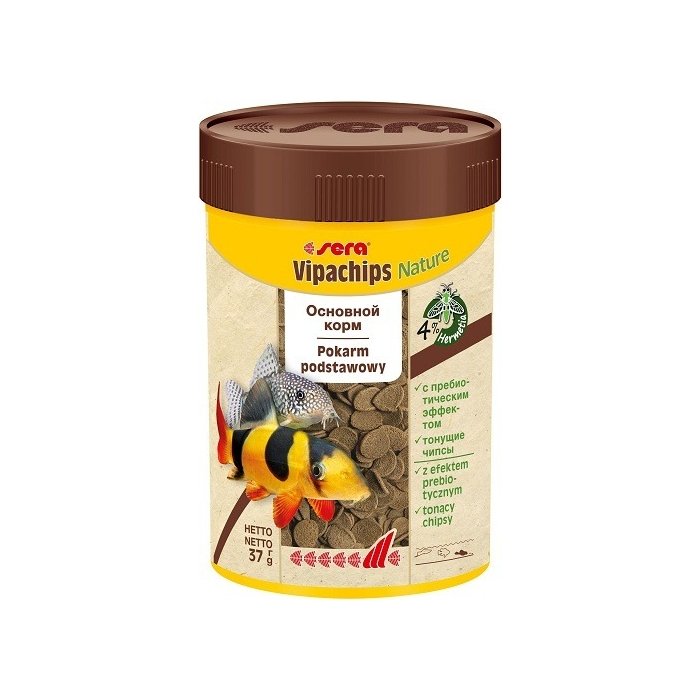 Täissööt põhjas toituvatele dekoratiivkaladele Vipachips / 250ml 90g