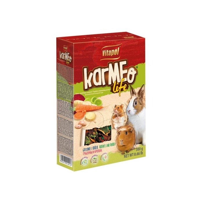 Täiendsööt köögiviljadega närilistele ja küülikutele 300g