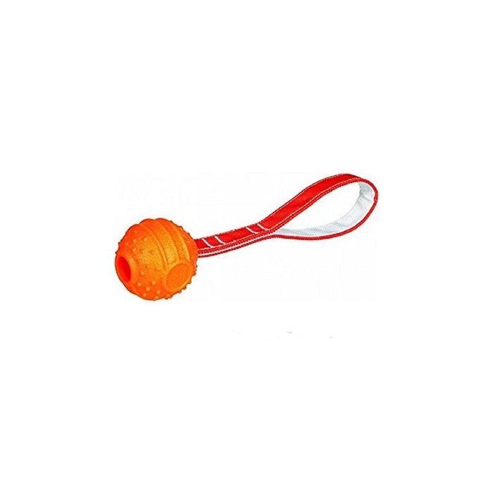 Mänguasi koertele Soft&Strong Pall köiel 7cm/29cm oranž