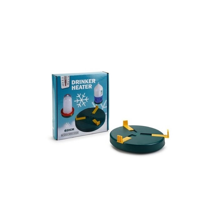 Soojendusplaat kanade jooturile 12W / 20cm / 24V / kaabel 2,2m