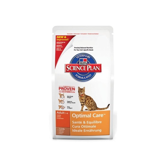 SP Feline Optimal Care Adult Lamb kassitoit / 400g 