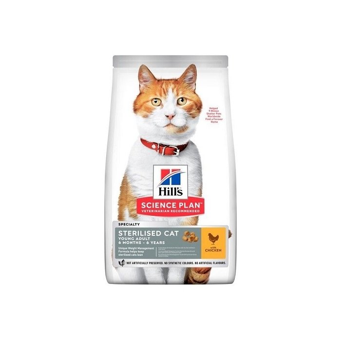 Hill´s kassi täissööt steriliseeritud young kana / 10kg