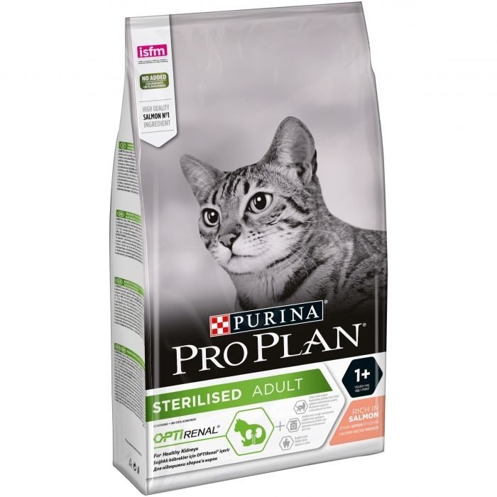 Pro PlanCat Sterilised kassitoit lõhega / 10kg
