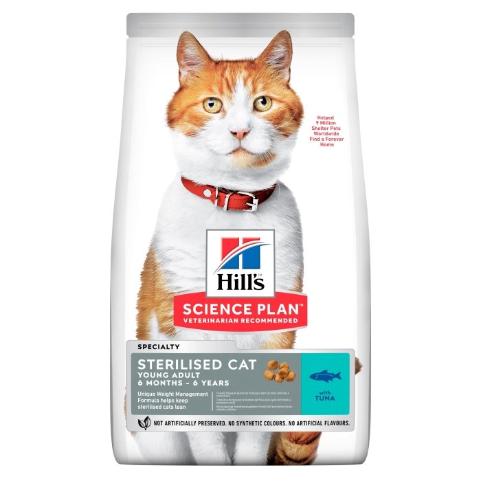 Hill´s Science Plan Sterilized Young kassitoit tuunikalaga / 300g