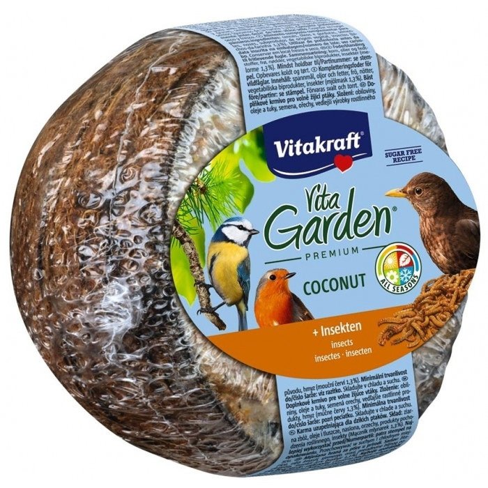 Vitakraft lindude maius, täidetud kookospähkel 1/2 / 200g