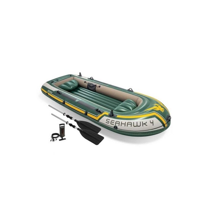 Täispuhutav paadikomplekt Seahawk 4 / 351x145x48cm / 400kg / aerude kompl. / pump