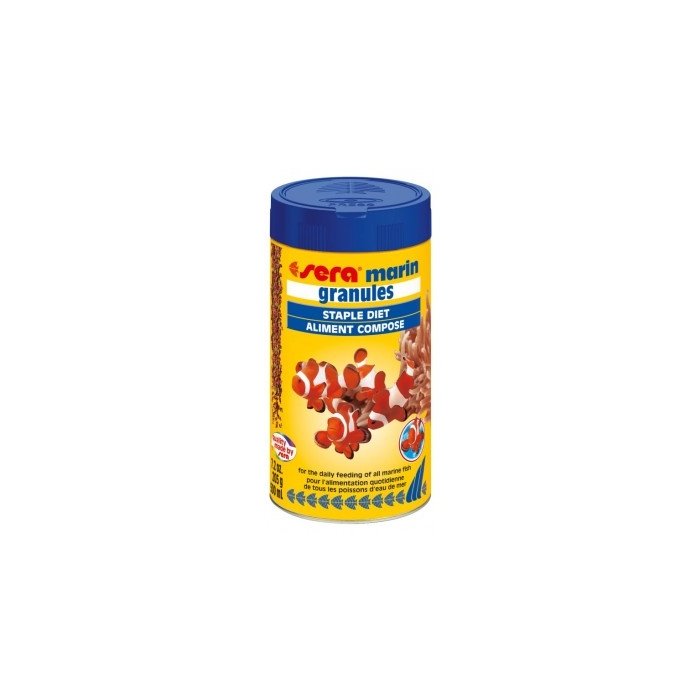Marin granulat täissööt mereakvaariumkaladele / 500ml