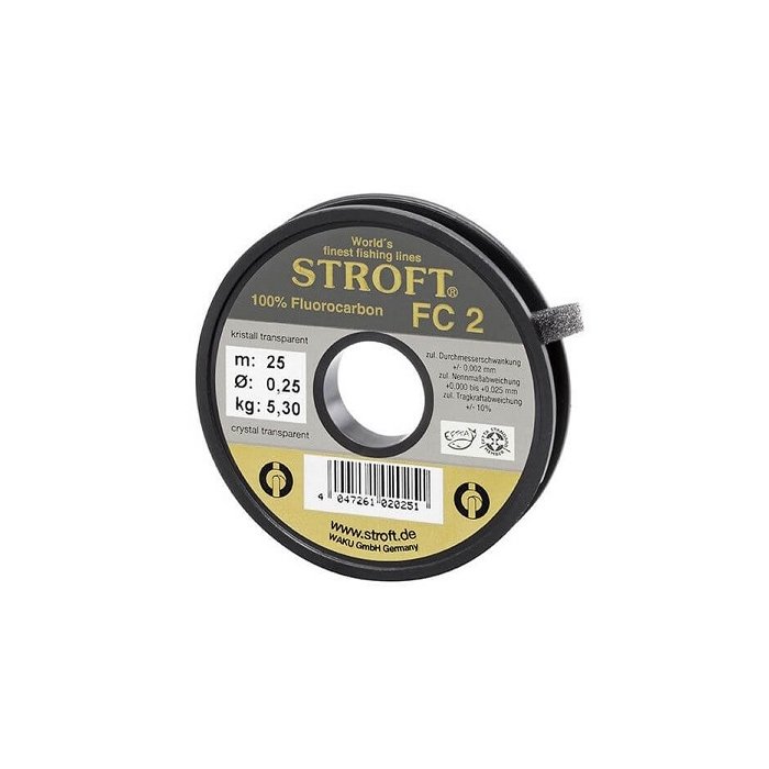 Tamiil Stroft FC2 / 25m / 00,25mm / Fluorocarbon
