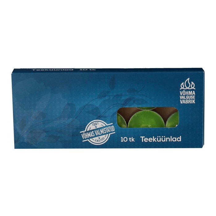 Teeküünal heleroheline lõhnaga / 10tk pakis / LM